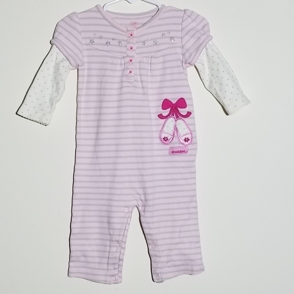 Carter's Dance Romper 9m - Picture 1 of 4